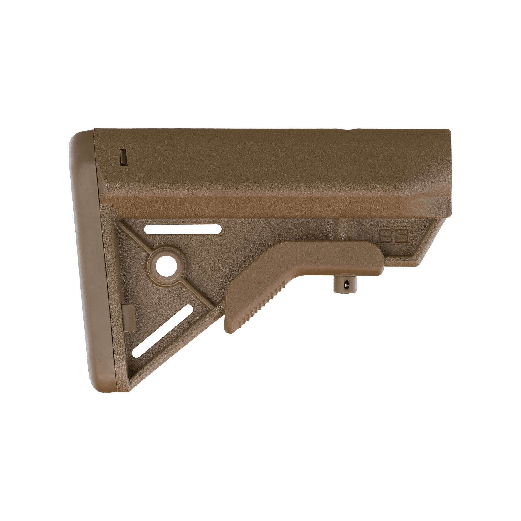 B5 Systems Bravo Stock Mil-Spec for AR-15 in Coyote Brown