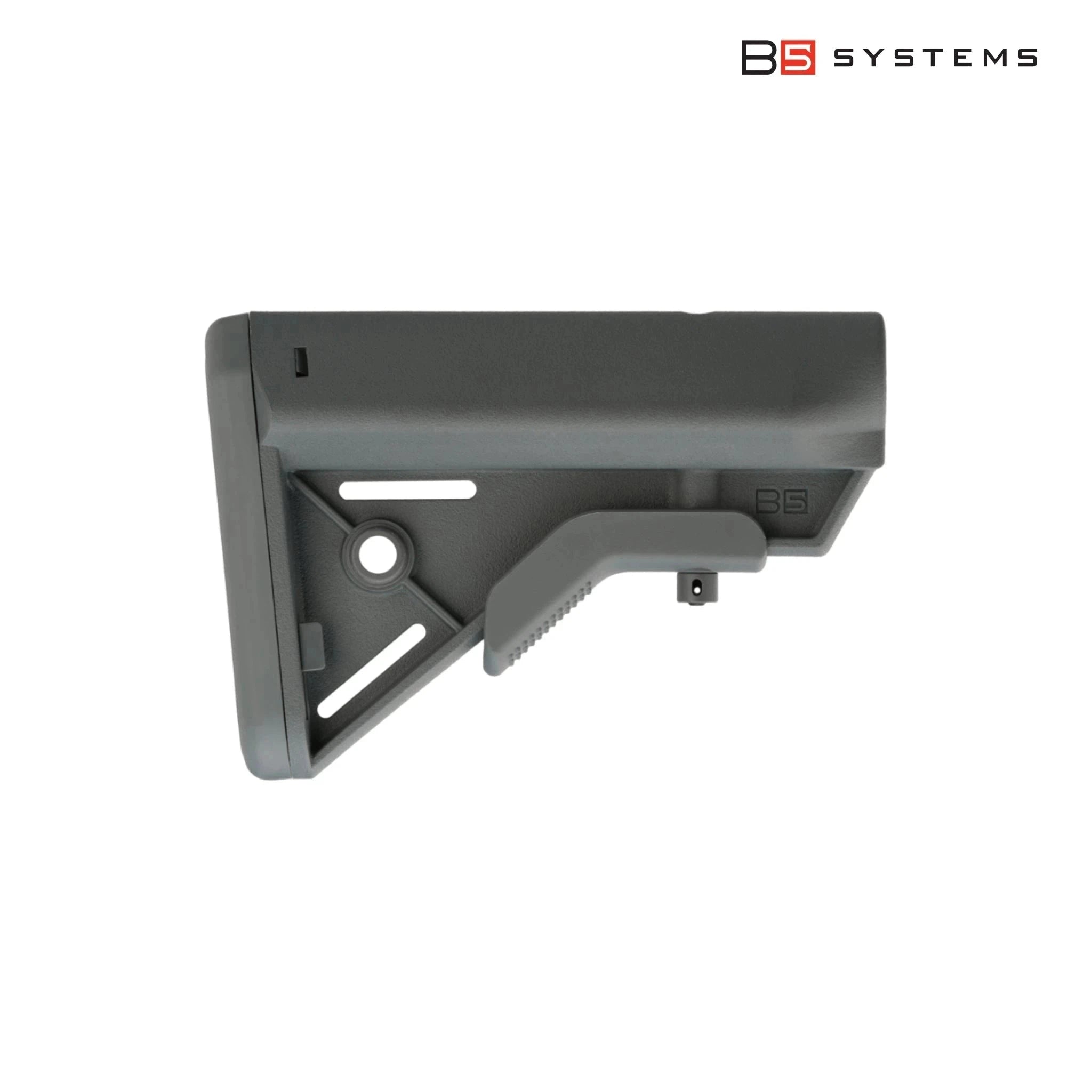 B5 Systems BRAVO Stock - Mil Spec - Wolf Grey AR15 Rifle Stock B5 Systems 