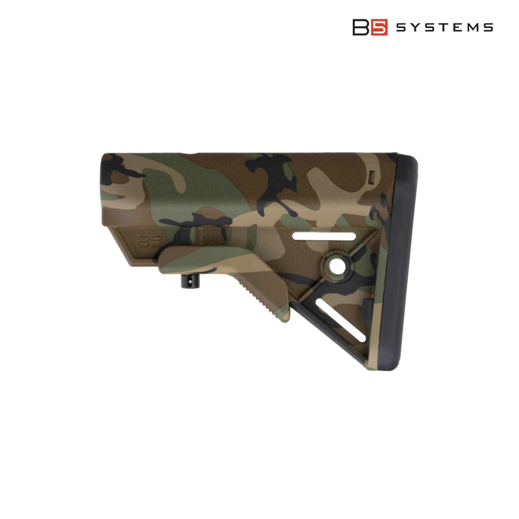 B5 Systems BRAVO Stock - Mil Spec - Woodland AR15 Rifle Stock B5 Systems 