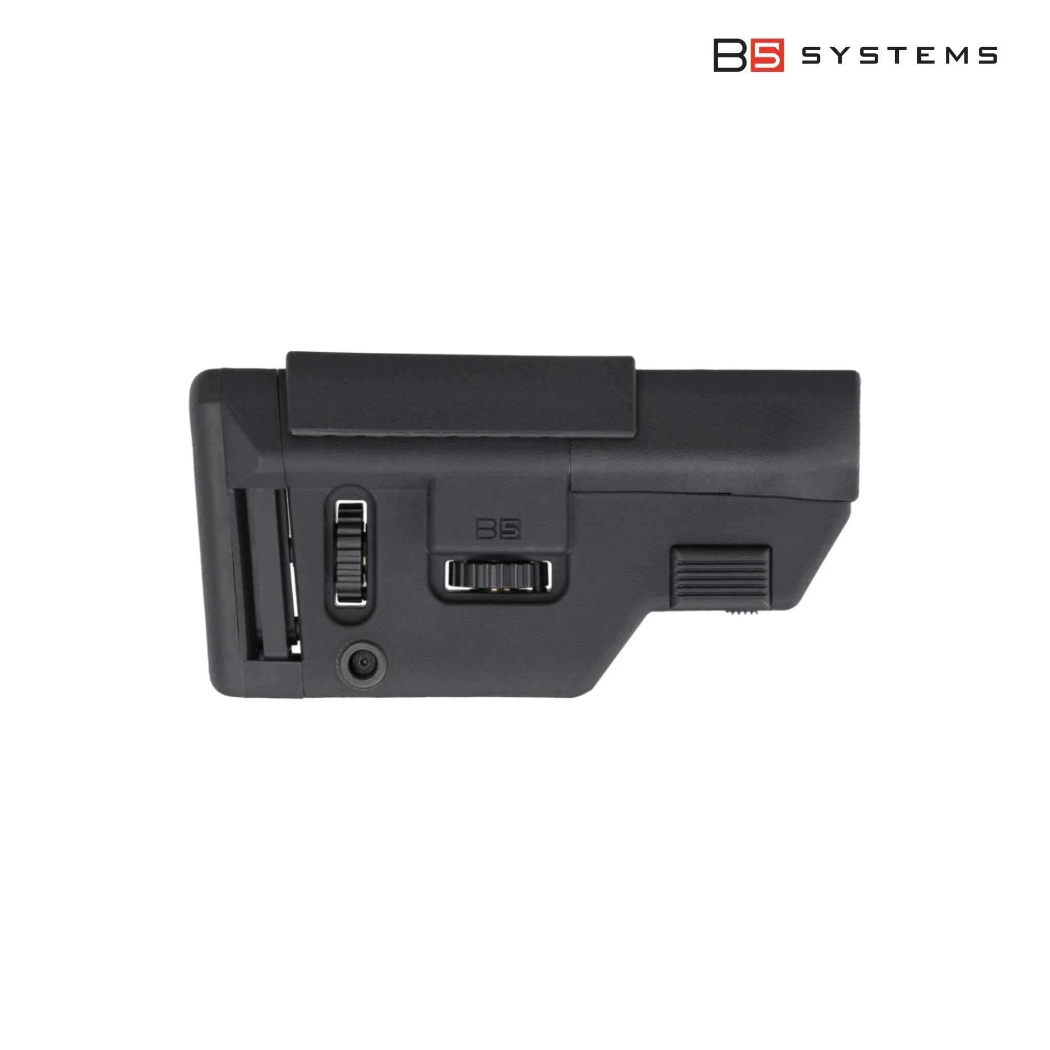 B5 Systems Collapsible Precision Stock - Medium Length - Black AR15 Rifle Stock B5 Systems 