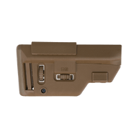 B5 Systems Collapsible Precision Stock Short for AR-15 in Coyote Brown