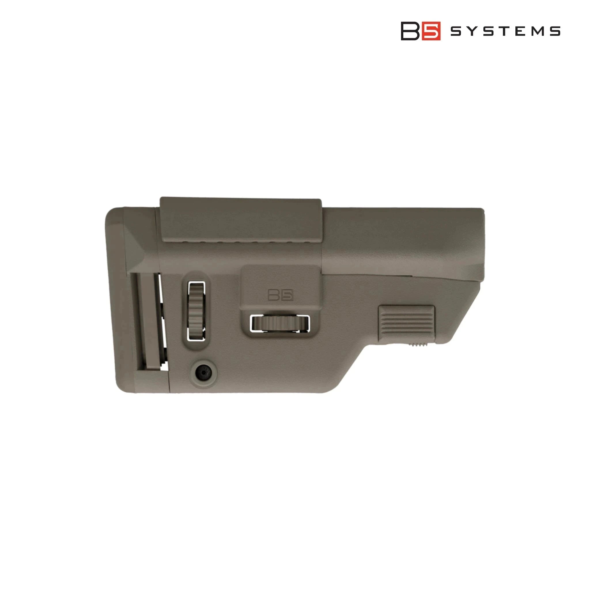 B5 Systems Collapsible Precision Stock - Short Length - FDE AR15 Rifle Stock B5 Systems 