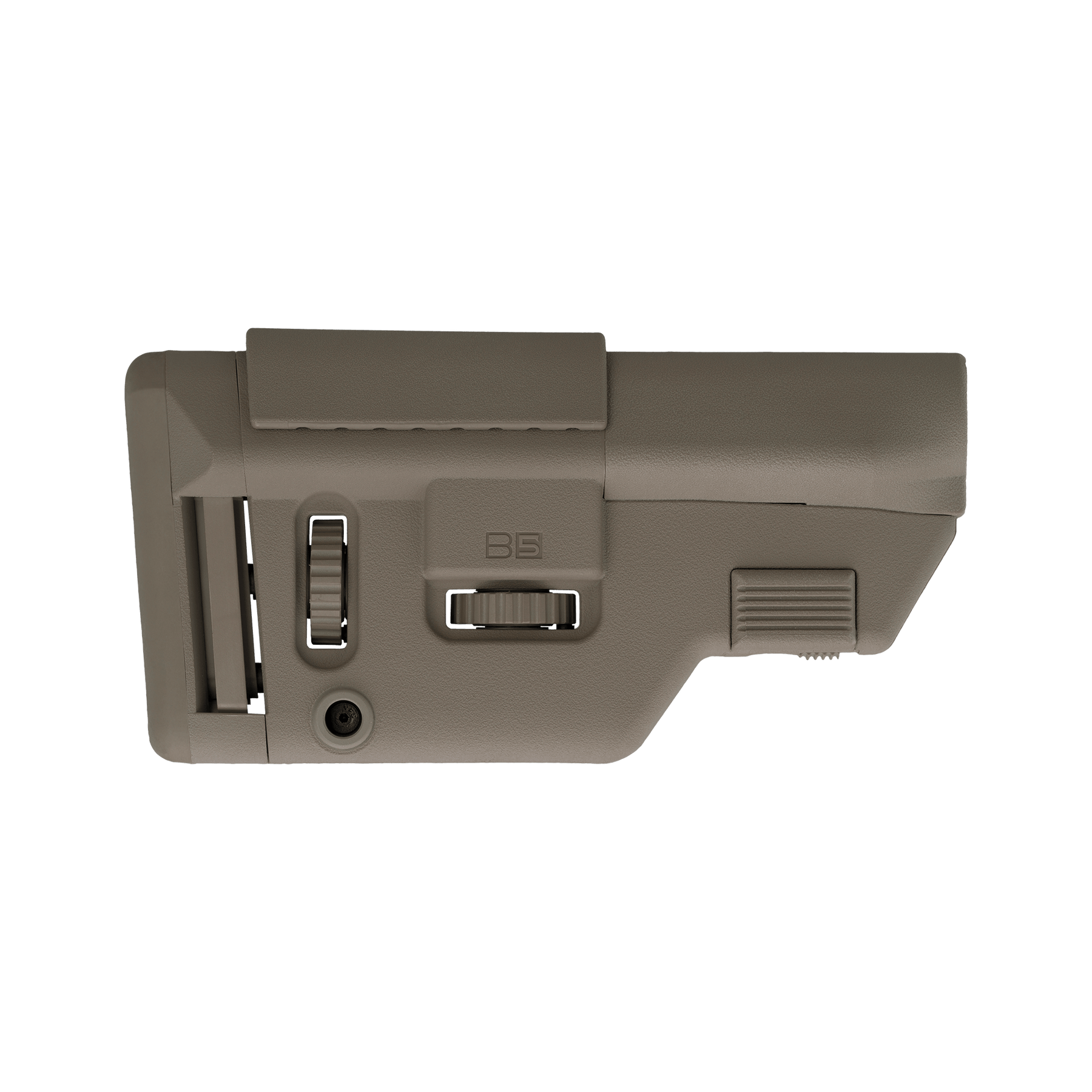 B5 Systems Collapsible Precision Stock Short for AR-15 in Flat Dark Earth