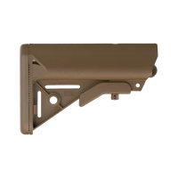 B5 Systems Enhanced SOPMOD Stock Mil-Spec for AR-15 in Coyote Brown
