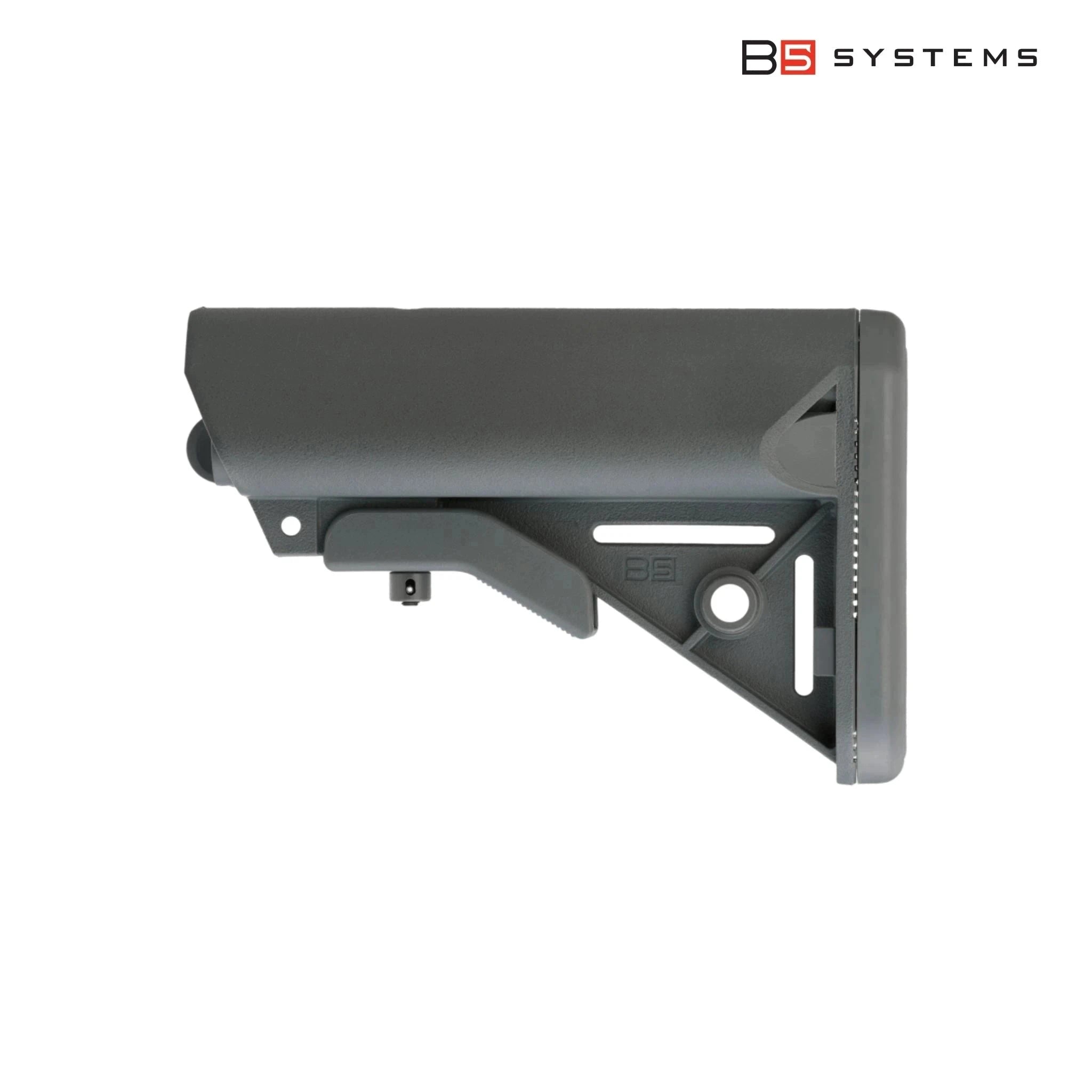 B5 Systems Enhanced SOPMOD Stock - Mil Spec - Wolf Grey AR15 Rifle Stock B5 Systems 