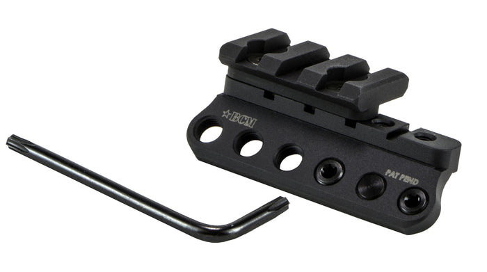 BCM 1913 Light Mount Modular, aluminium KeyMod light mount, view 2 of 3