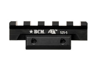 BCM A/T optic riser for AR-15, 5-slot, BCM-OR-AT-525-5