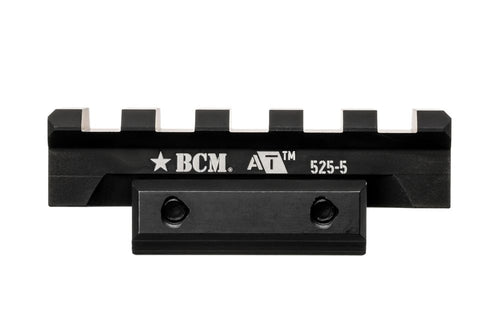 BCM A/T optic riser for AR-15, 5-slot, BCM-OR-AT-525-5