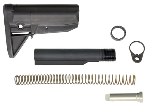 BCM Gunfighter Stock Kit Mod 0 carbine stock kit for AR-15, BCM-GFSK-MOD-0-BLK