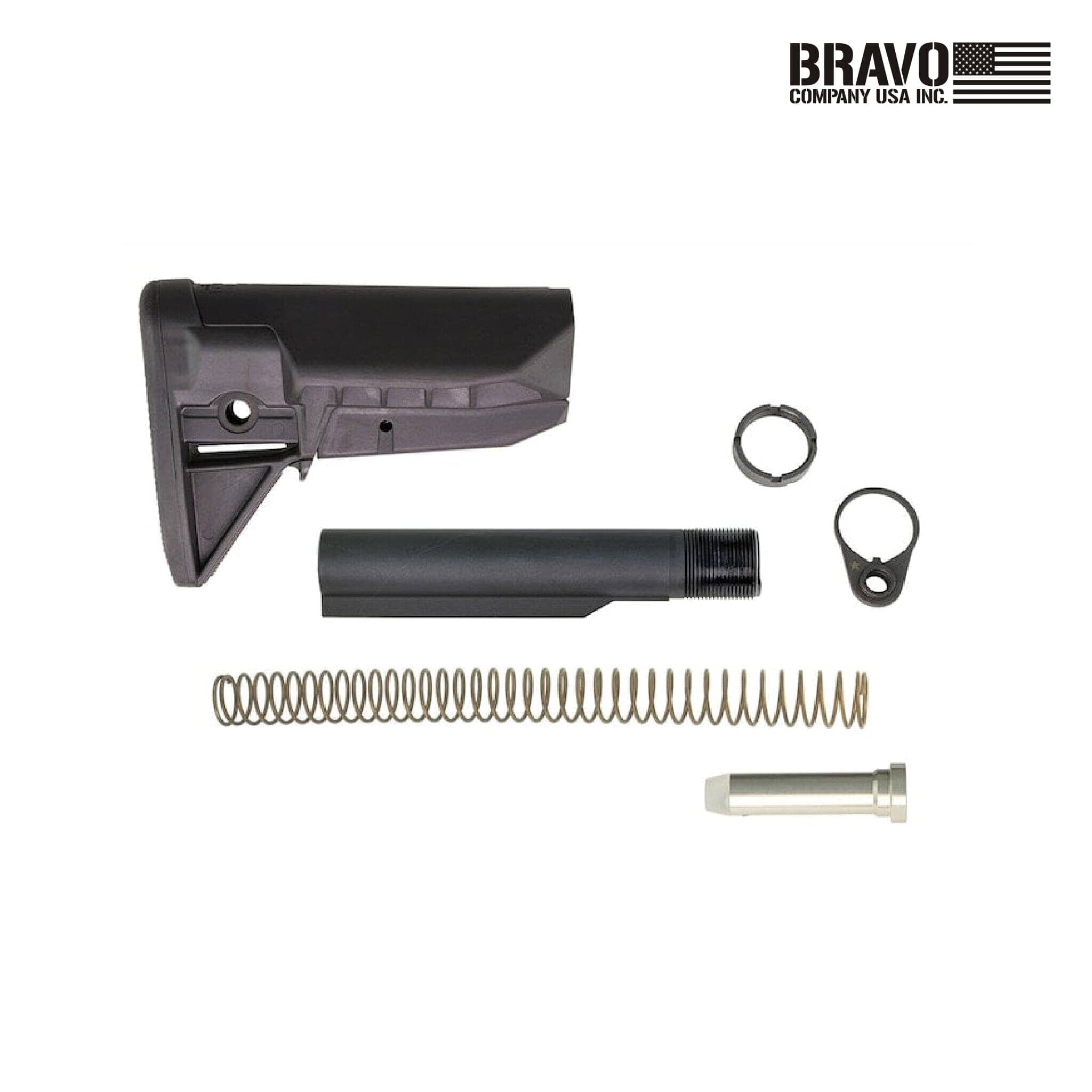 BCM Gunfighter Stock Kit Mod 0 SOPMOD AR15 Rifle Stock Bravo Company USA Black 
