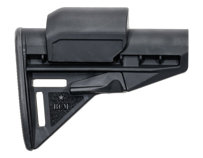 BCM Gunfighter Stock Mod 3 with Stock Risers for AR-15 in Black
