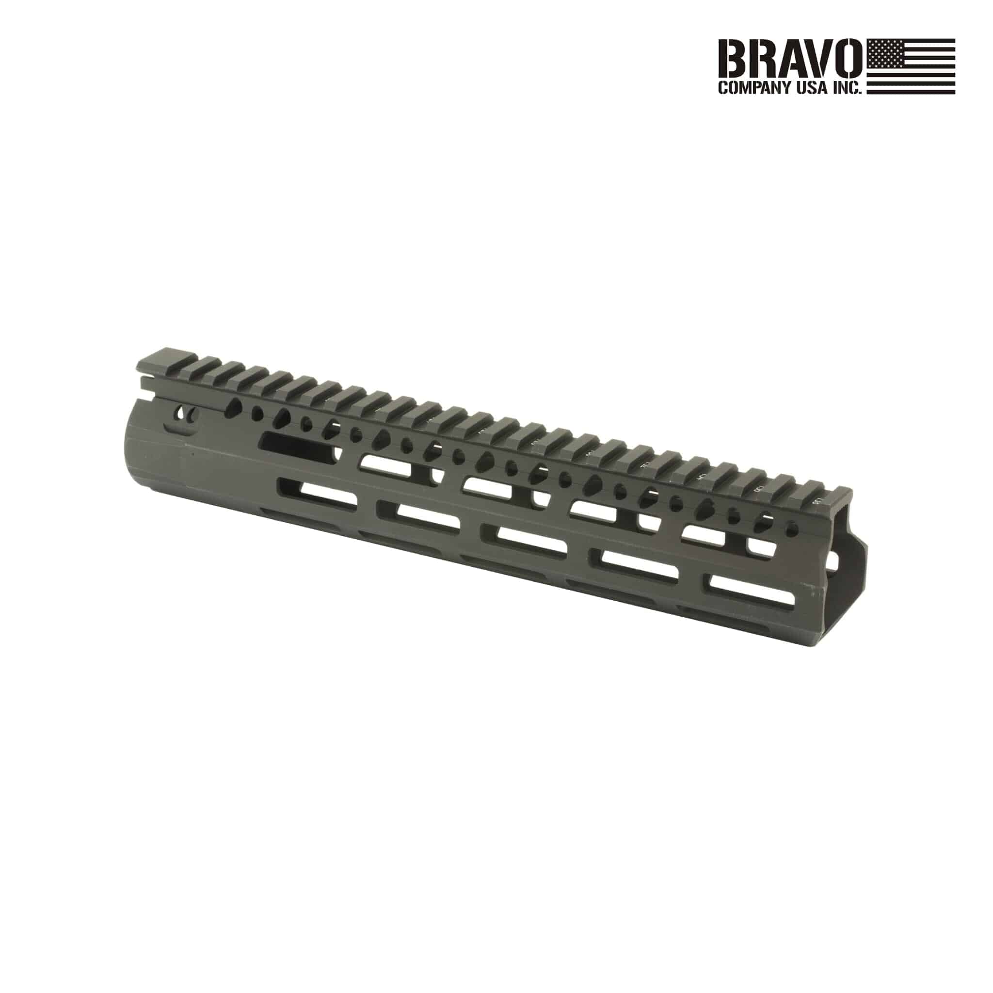 BCM MCMR-10 M-LOK Compatible Modular Rail - 10″ - 5.56 - Black AR15 Handguard Bravo Company USA 
