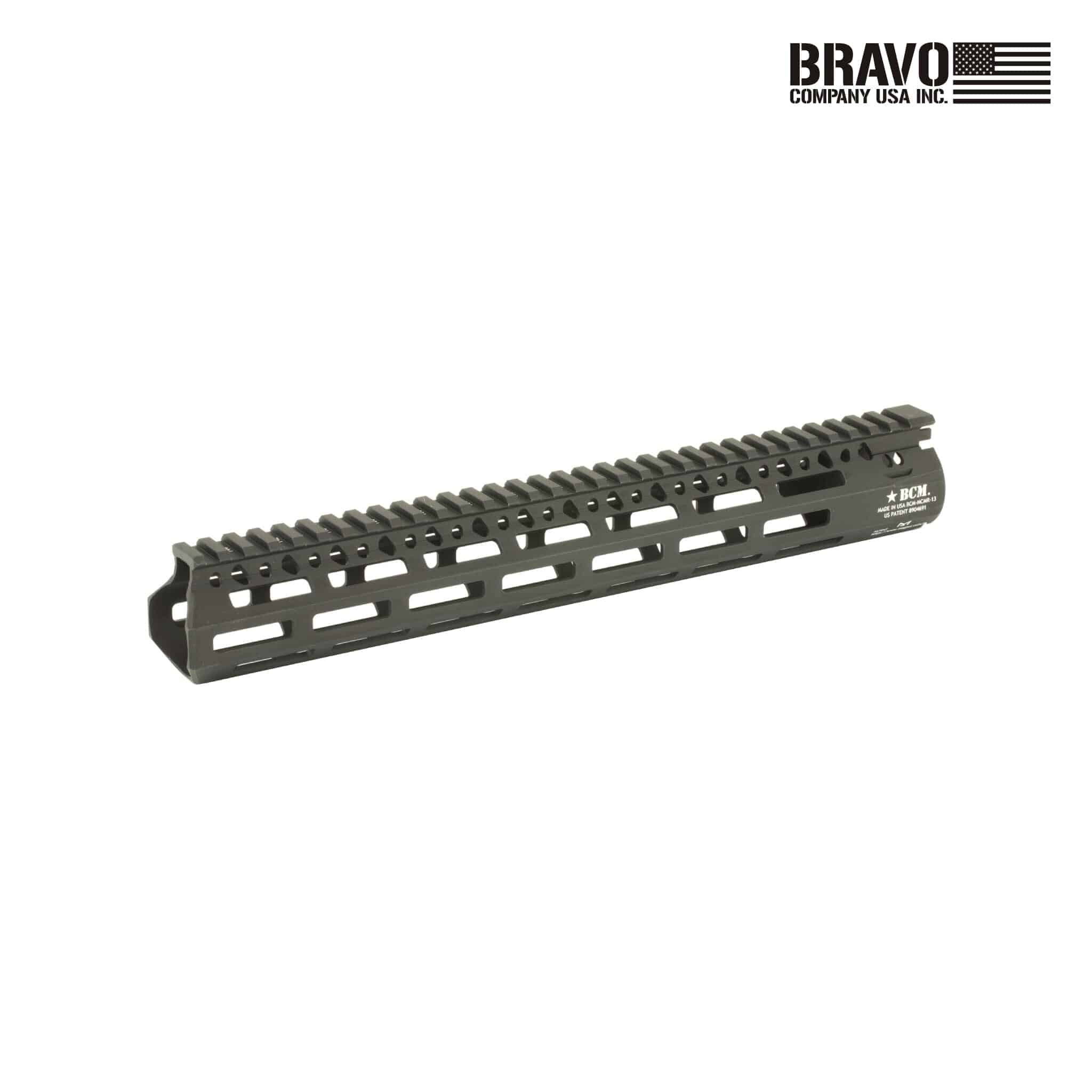 BCM MCMR-13 M-LOK Compatible Modular Rail - 13″ - 5.56 - Black AR15 Handguard Bravo Company USA 