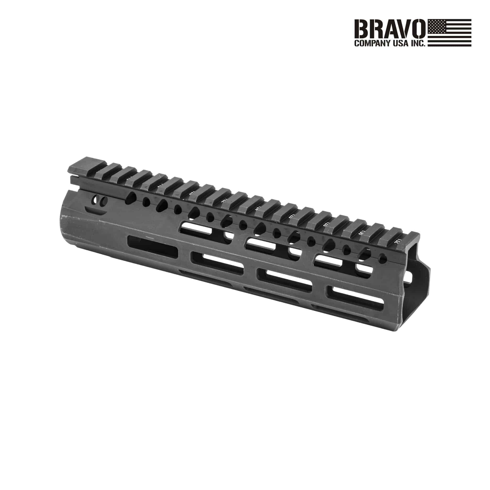 BCM MCMR-8 M-LOK Compatible Modular Rail - 8″ - 5.56 - Black AR15 Handguard Bravo Company USA 