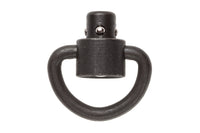 BCM QD sling swivel 1 inch D-ring in carbon steel, view 2 of 3