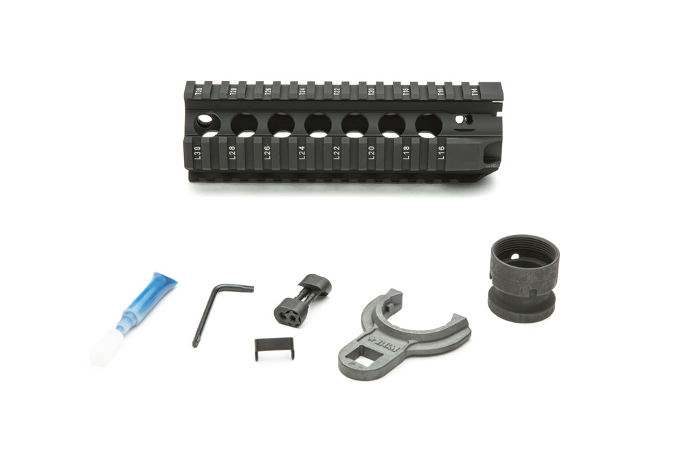 BCM quad rail handguard for AR-15, 7 inch, BCM-QRF-7-556-BLK