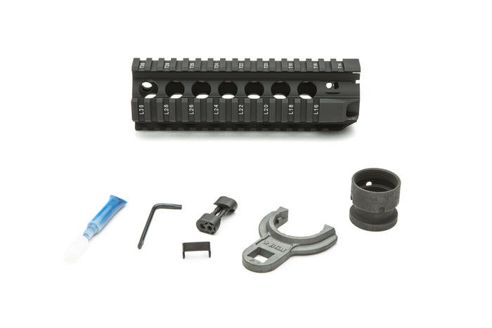BCM quad rail handguard for AR-15, 7 inch, BCM-QRF-7-556-BLK