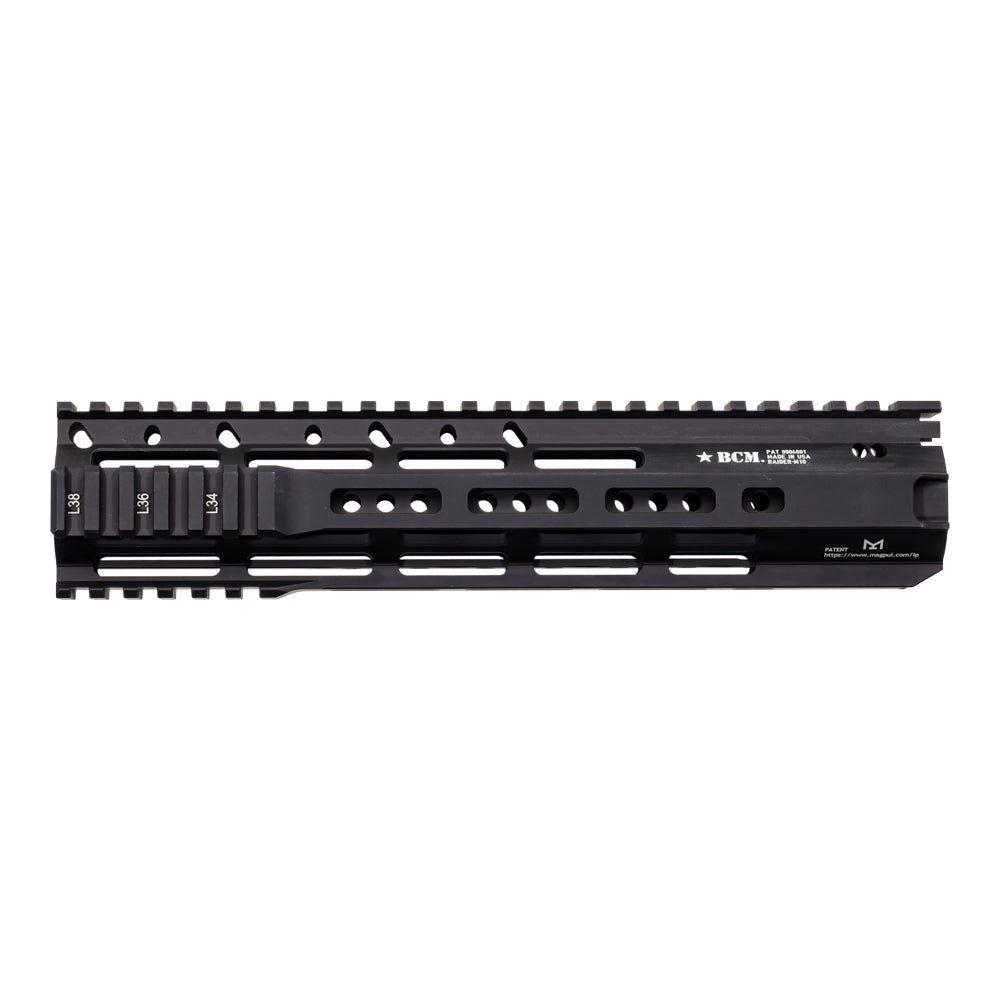 BCM M-LOK handguard for AR-15, 10 inch, BCM-RAIDER-M10-556-BLK