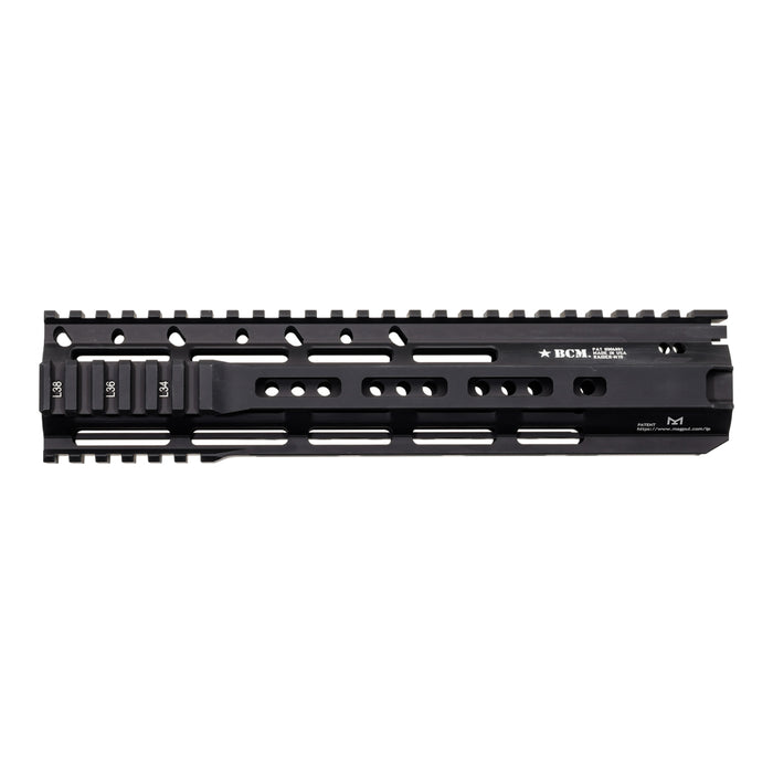 BCM M-LOK handguard for AR-15, 10 inch, BCM-RAIDER-M10-556-BLK