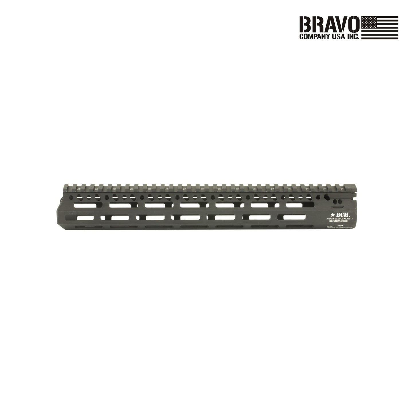 Bravo Company 13" MLOK Compatible Modular Rail (MCMR) Handguard For AR Rifles AR15 Handguard Bravo Company USA 