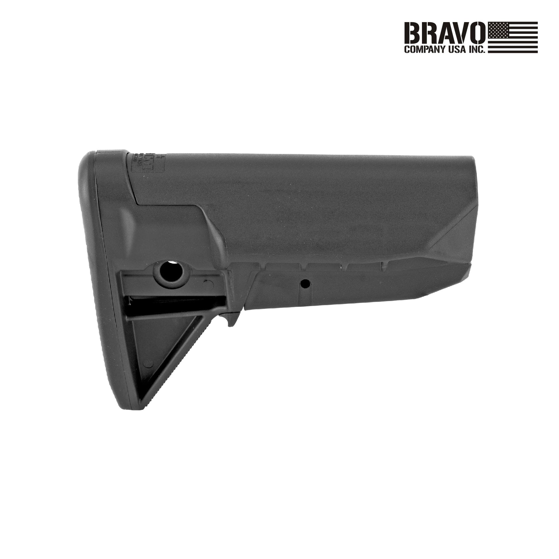 Bravo Company BCMGUNFIGHTER Mod 0 Stock SOPMod Wide Body Mil-Spec AR15 Rifle Stock Bravo Company USA Black 