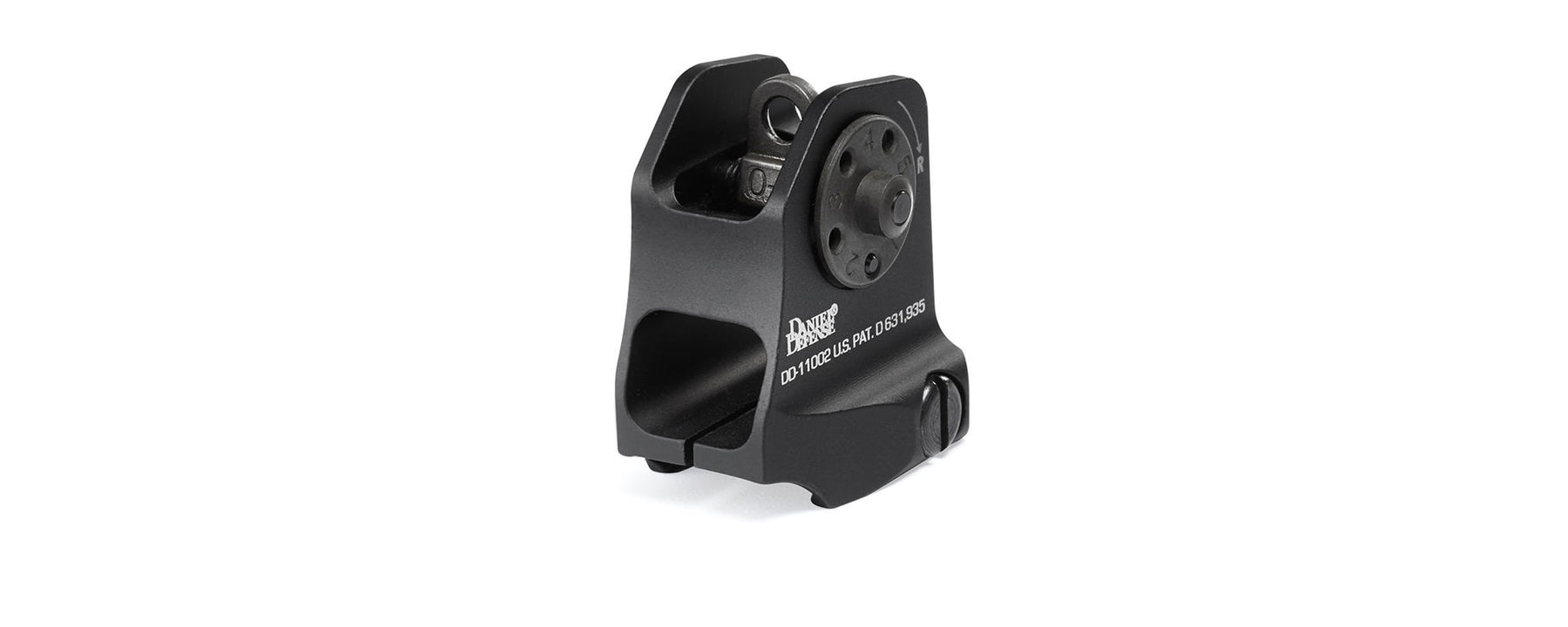 Daniel Defense A1.5 fixed rear iron sight for AR-15 flat-top upper, 19-064-11002