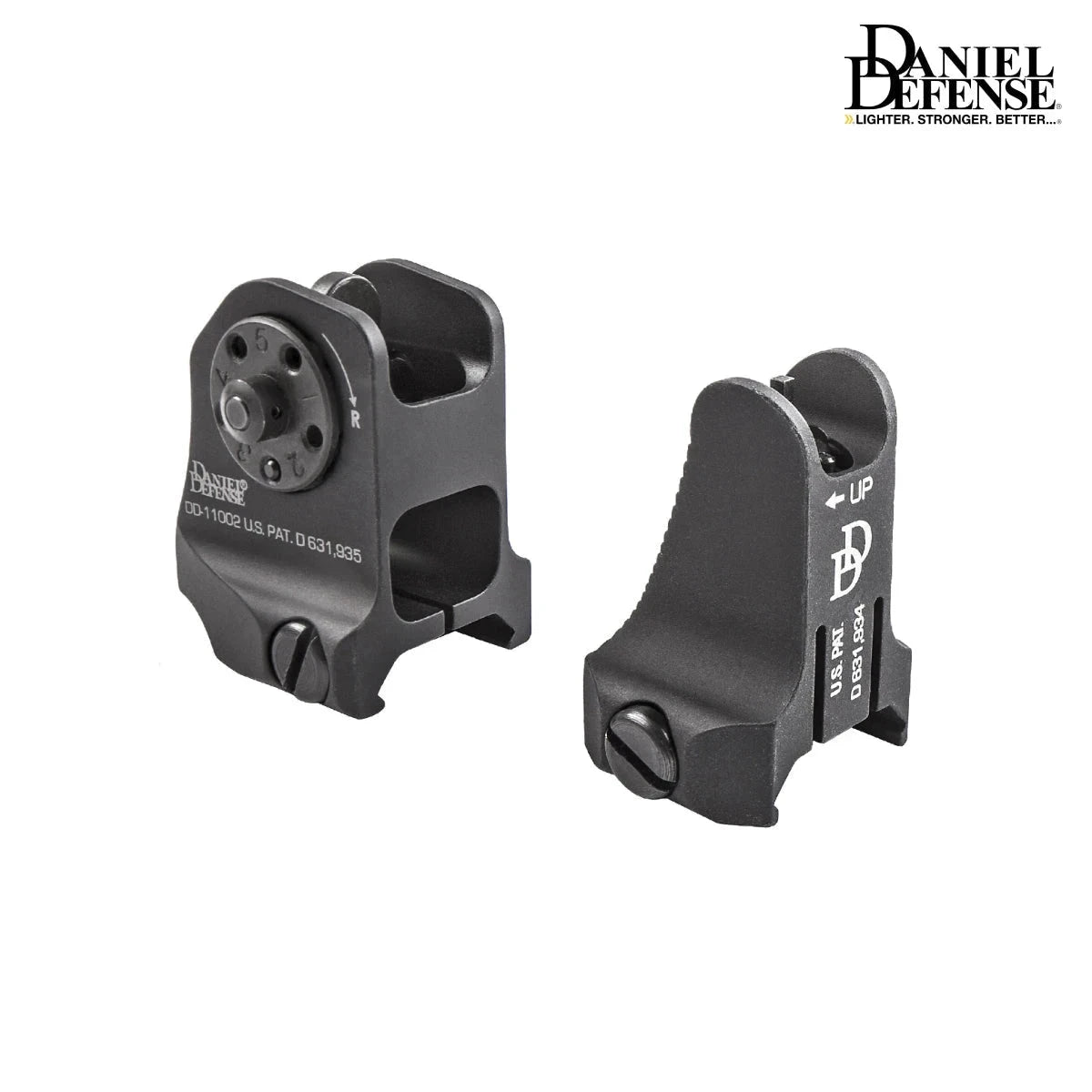Daniel Defense AR-15 Iron Sight Set (Rock & Lock) Iron Sights Daniel Defense 