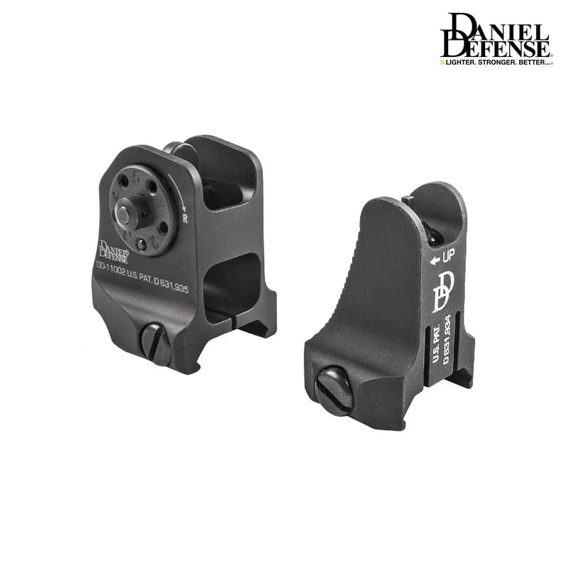 Daniel Defense AR-15 Iron Sight Set (Rock & Lock) Iron Sights Daniel Defense 