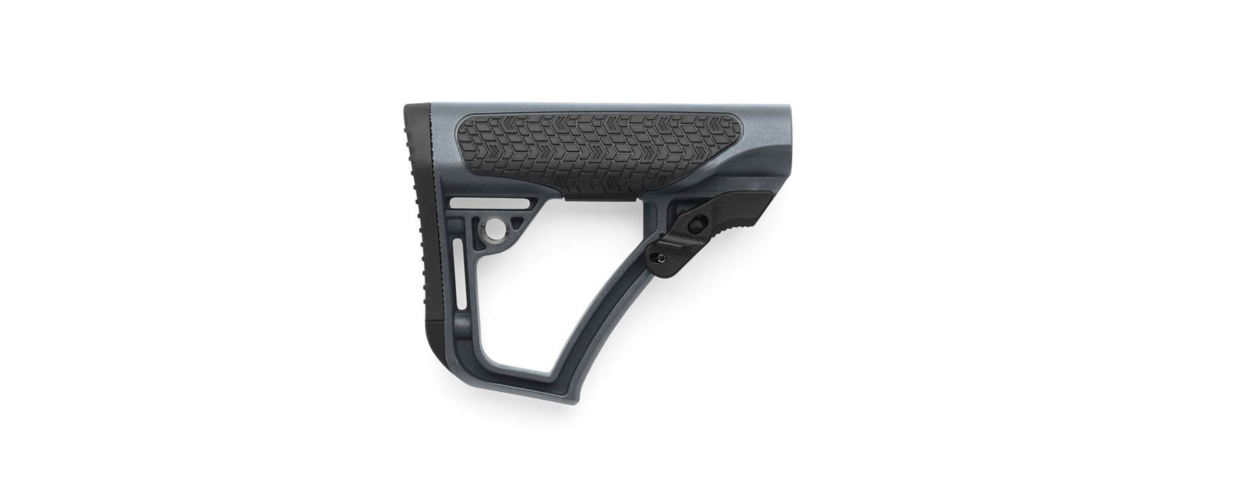 Daniel Defense collapsible AR-15 buttstock in Daniel Defense Tornado