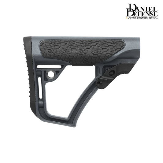 Daniel Defense Collapsible Buttstock Tornado Gray - 21-091-04179-012 AR15 Rifle Stock Daniel Defense 