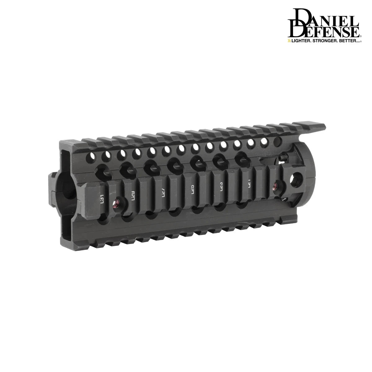 Daniel Defense Omega Rail 7.0 - Carbine-Length Free-Float Quad Rail - Black AR15 Handguard Daniel Defense 