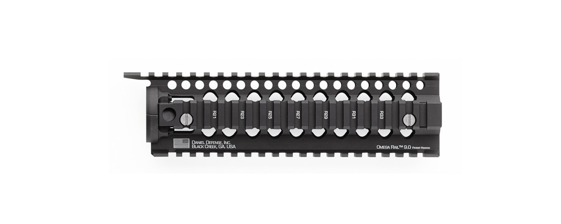 Daniel Defense Omega Rail 9.0 free-float quad Picatinny handguard for AR-15, 01-005-10002