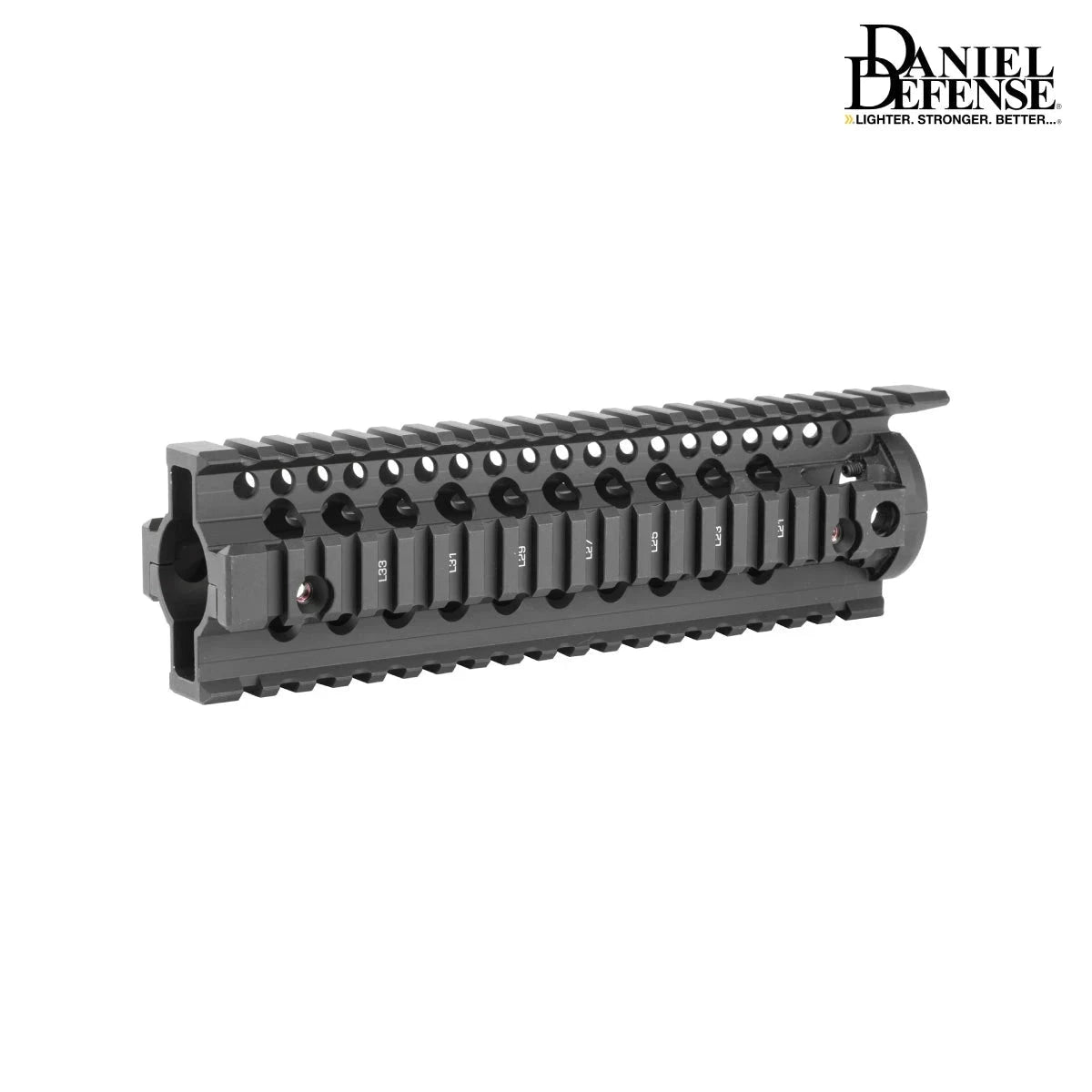 Daniel Defense Omega Rail 9.0 - Mid-Length Free Float Quad Rail - Black AR15 Handguard Daniel Defense 