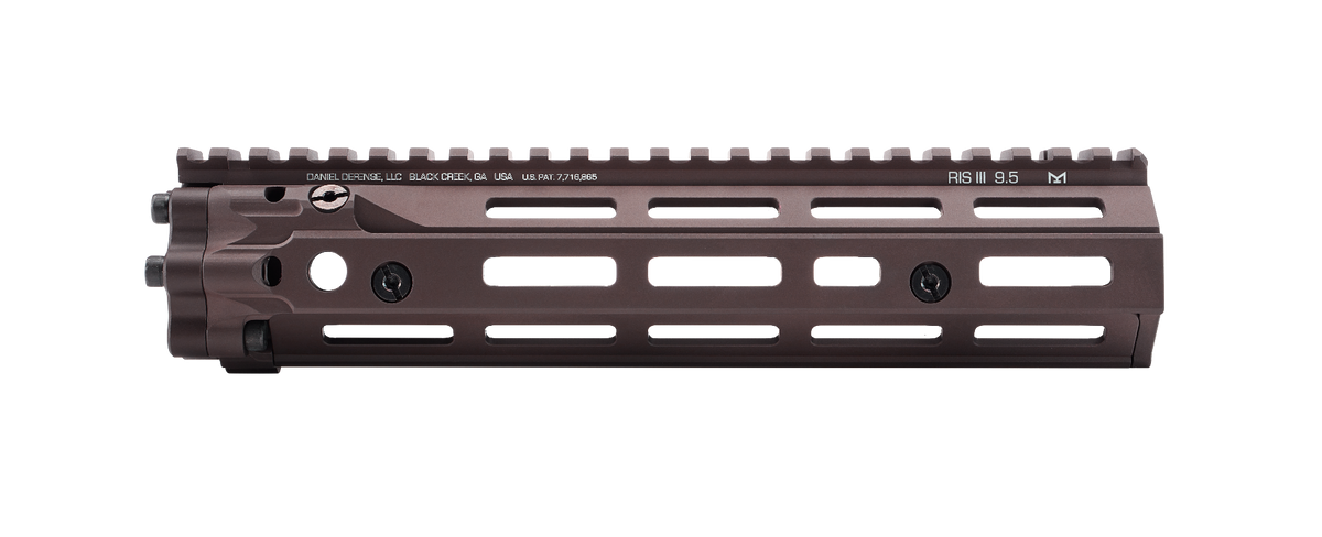 Daniel Defense RIS III M-LOK handguard for AR-15, 9.5 inch, FDE
