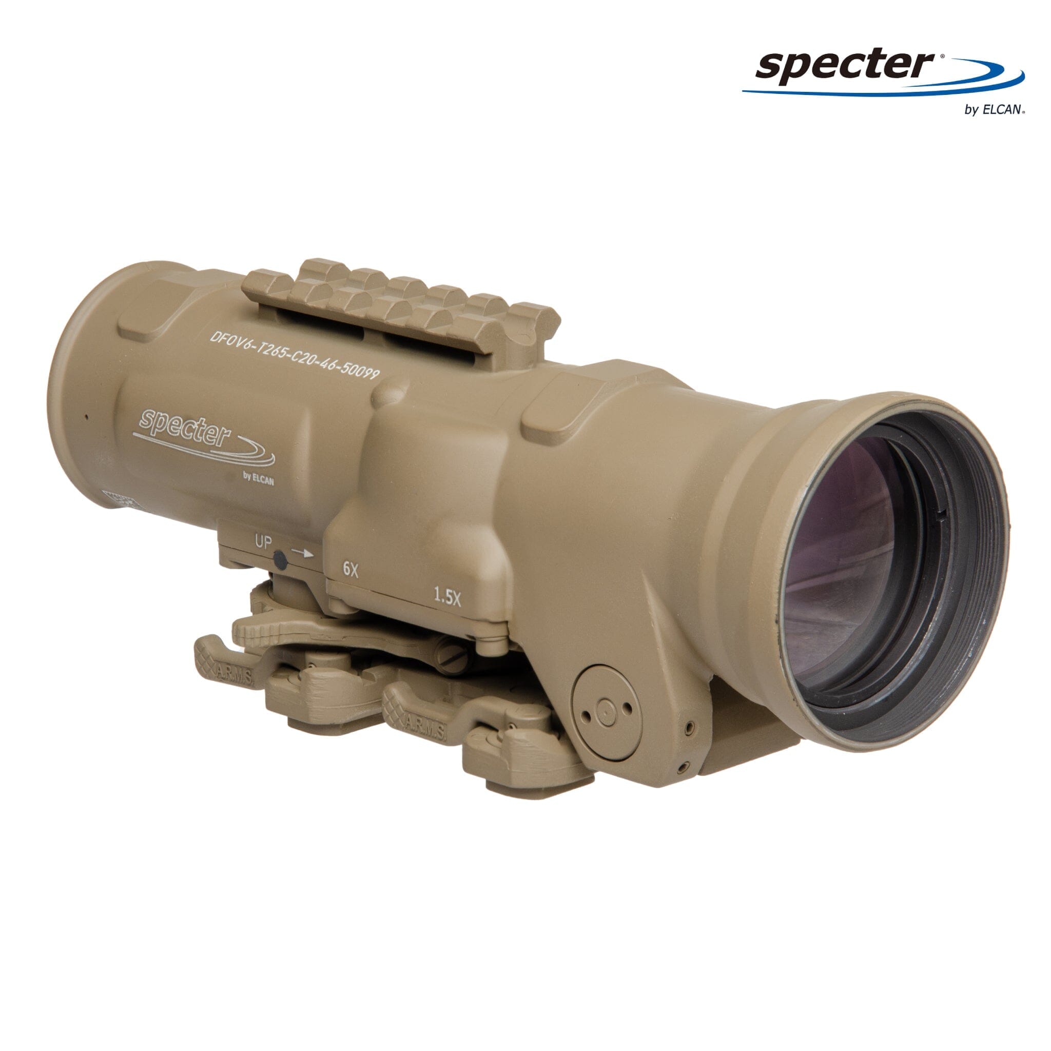 ELCAN SpecterDR 1.5x/6x Rifle Scope 5.56 BDC Reticle FDE Rifle Scope ELCAN SpecterDR 