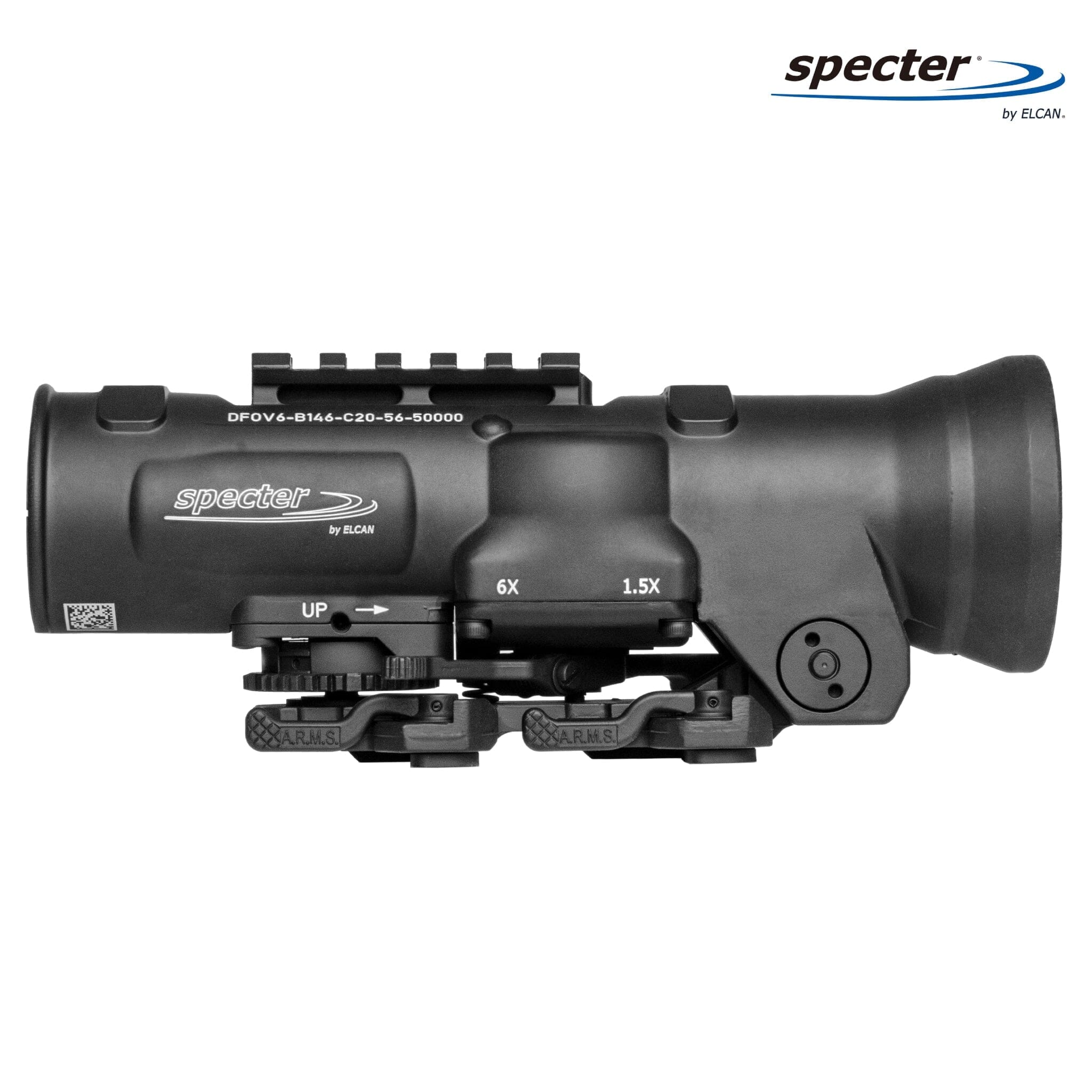 ELCAN SpecterDR 1.5x/6x Rifle Scope 7.62 BDC Reticle Black Rifle Scope ELCAN SpecterDR 