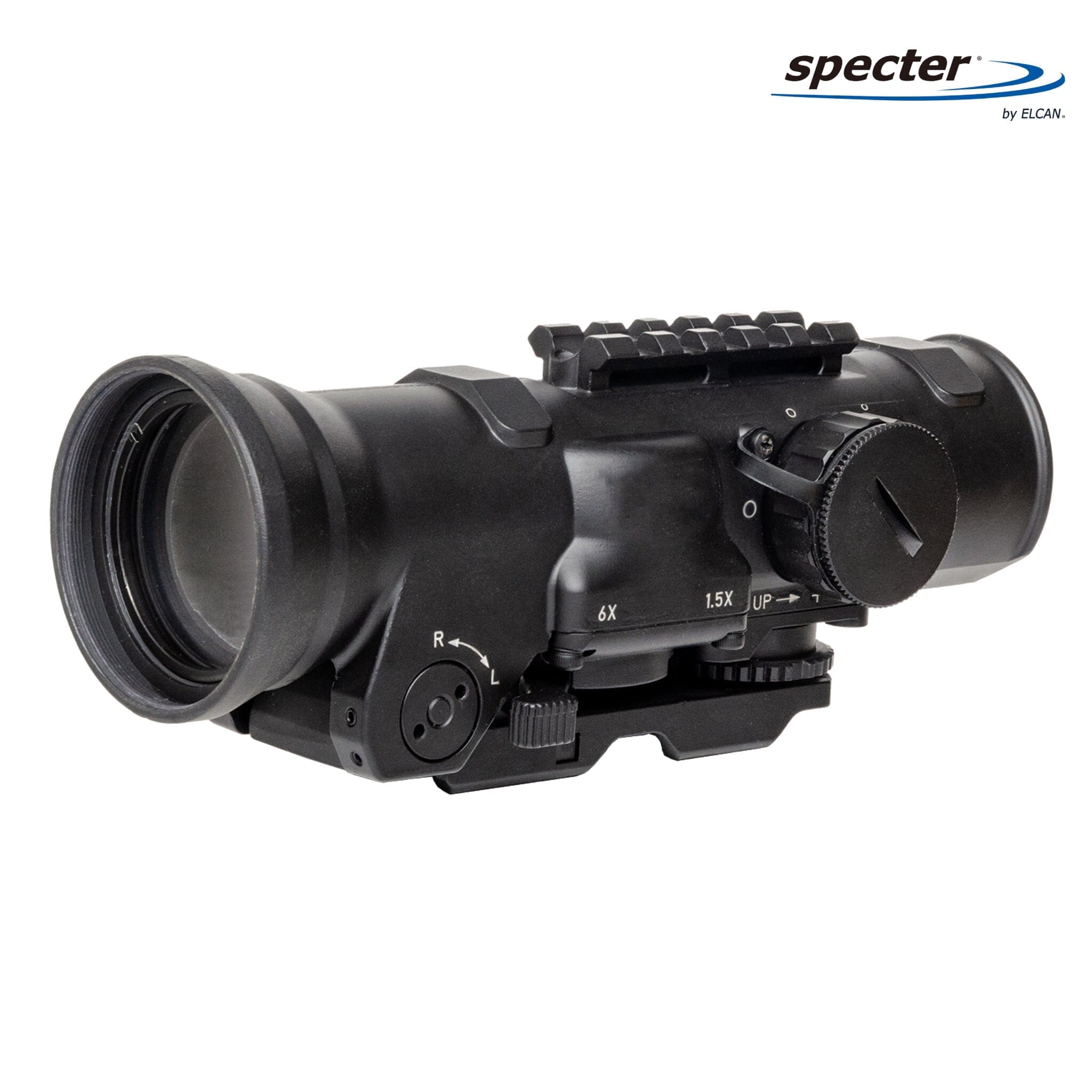 ELCAN SpecterDR 1.5x/6x Rifle Scope 7.62 BDC Reticle Black Rifle Scope ELCAN SpecterDR 