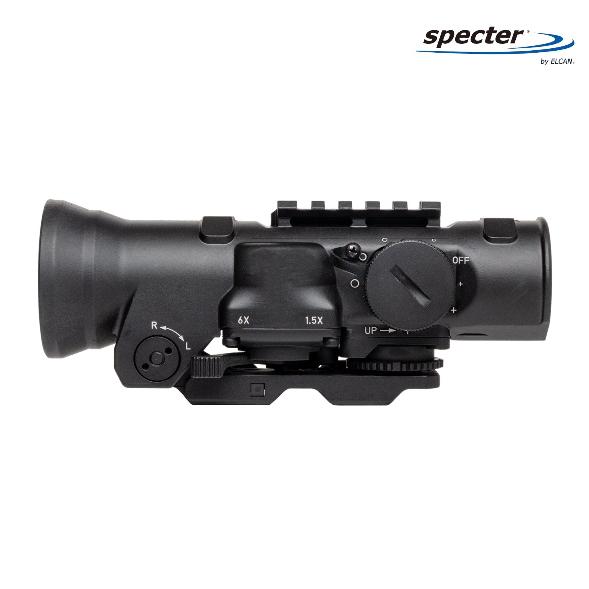 ELCAN SpecterDR 1.5x/6x Rifle Scope 7.62 BDC Reticle Black Rifle Scope ELCAN SpecterDR 