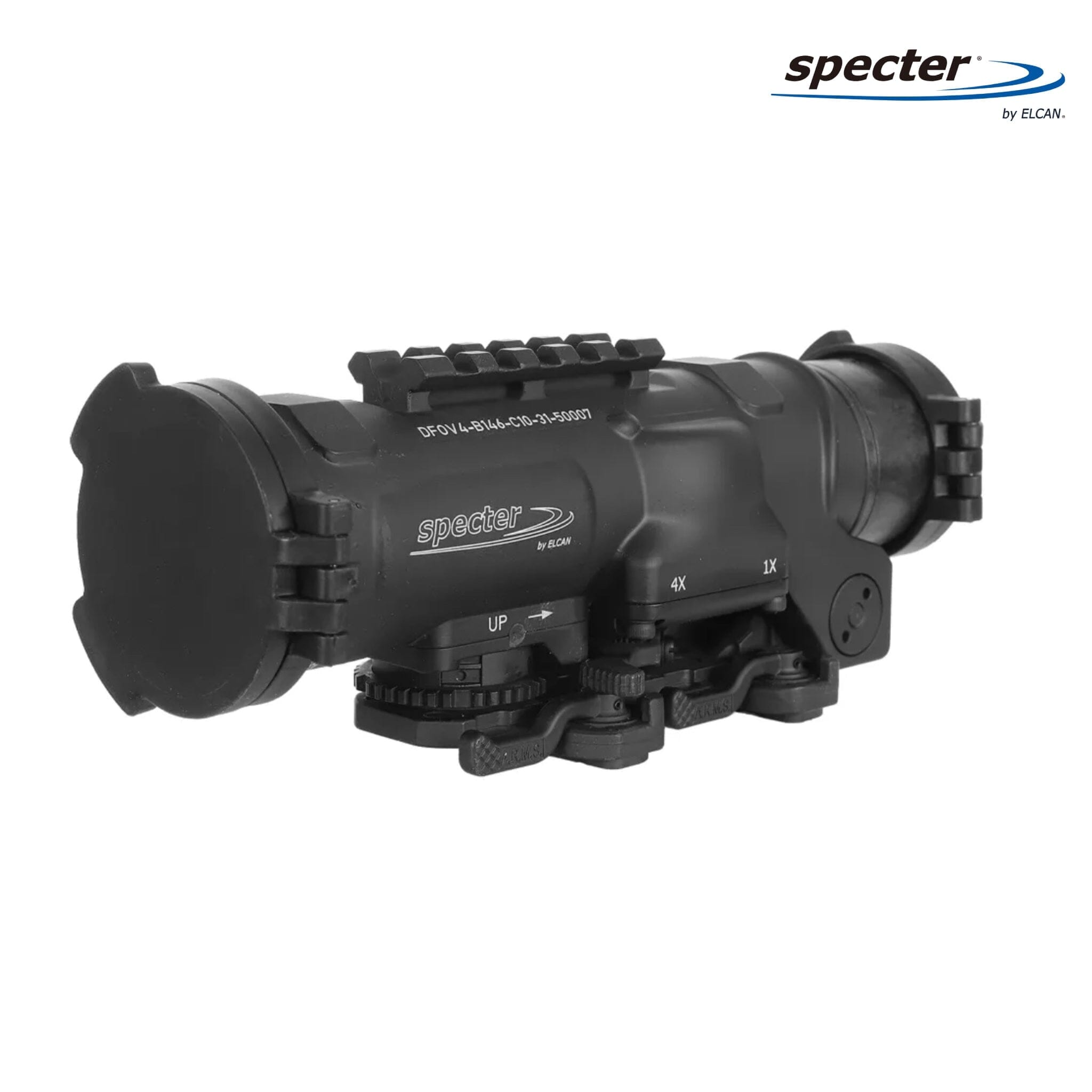 ELCAN SpecterDR 1x/4x Rifle Scope 5.56 BDC Reticle Black Rifle Scope ELCAN SpecterDR 