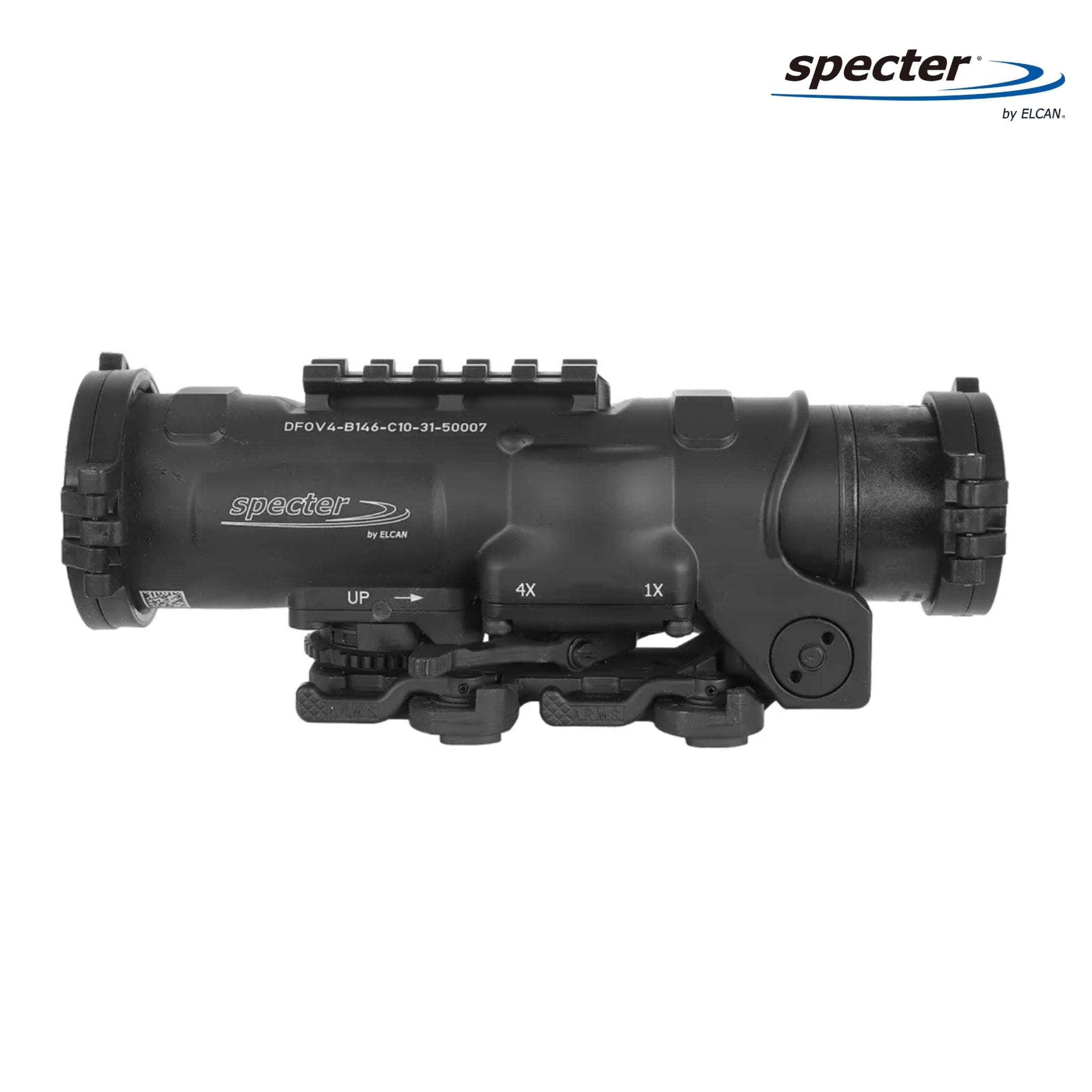 ELCAN SpecterDR 1x/4x Rifle Scope 5.56 BDC Reticle Black Rifle Scope ELCAN SpecterDR 