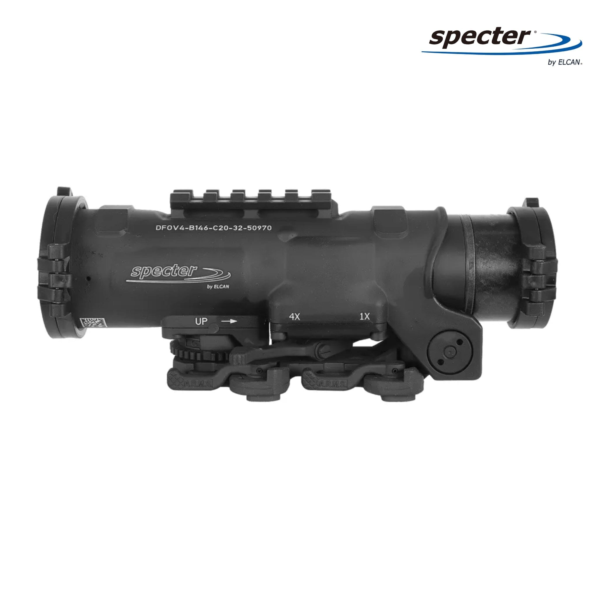 ELCAN SpecterDR 1x/4x Rifle Scope 7.62 BDC Reticle Black Rifle Scope ELCAN SpecterDR 
