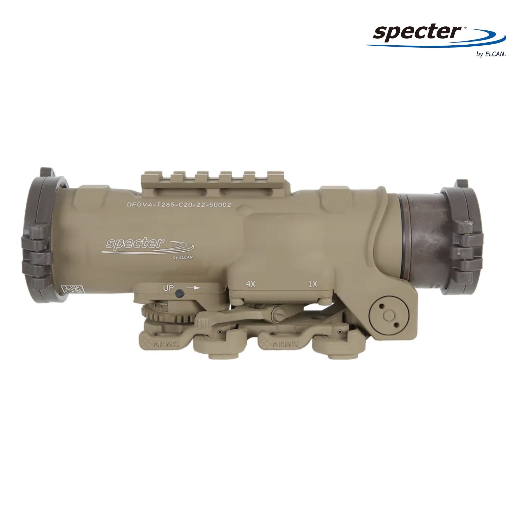 ELCAN SpecterDR 1x/4x Rifle Scope 7.62 BDC Reticle FDE Rifle Scope ELCAN SpecterDR 
