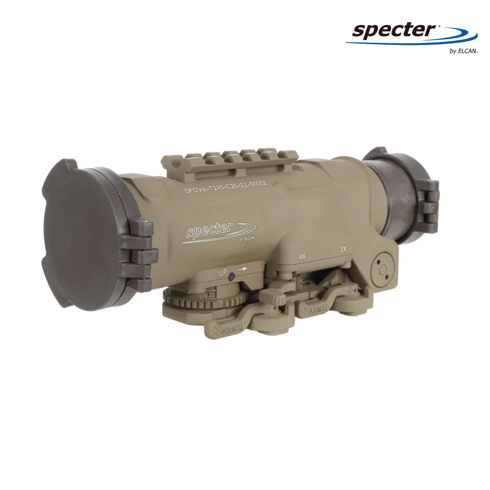 ELCAN SpecterDR 1x/4x Rifle Scope 7.62 BDC Reticle FDE Rifle Scope ELCAN SpecterDR 