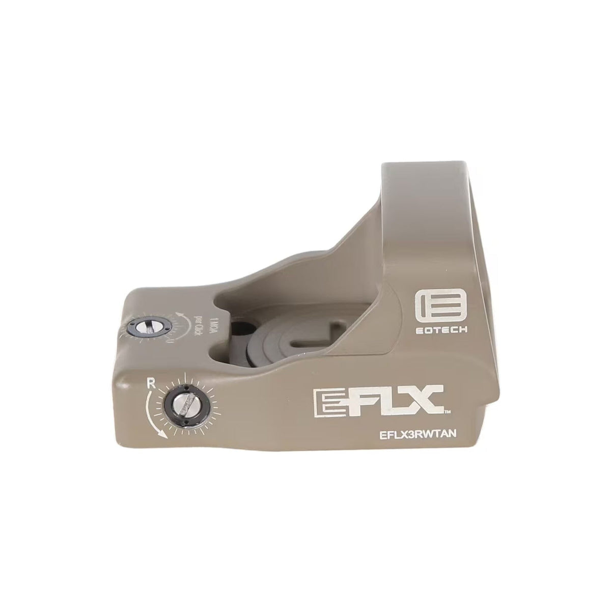 EOTech EFLX 6 MOA Tan red dot cut for the Leupold DeltaPoint Pro mounting footprint
