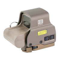 EOTech EXPS2-0TAN holographic weapon sight in tan, 68 MOA ring around a single 1 MOA red dot