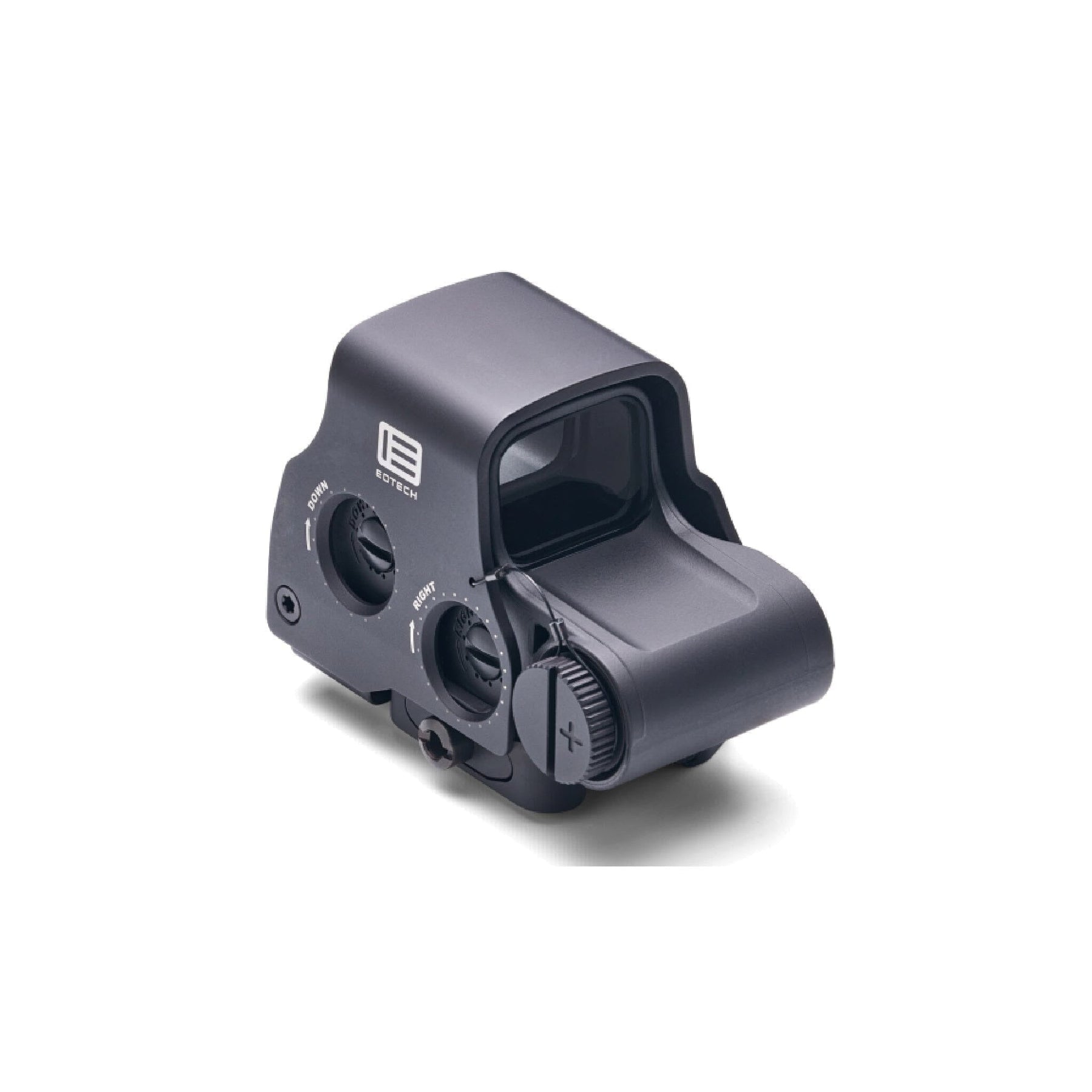 EOTech EXPS3-2 in black set to one of its 20 daylight or 10 night vision brightness settings