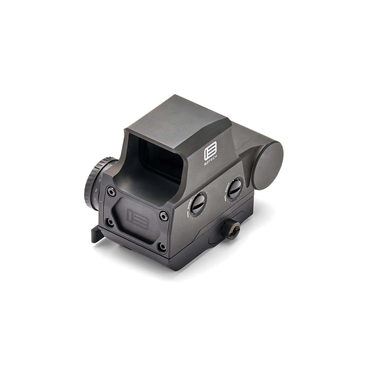 EOTech EXPS3HD-0 holographic weapon sight powered by one CR123 lithium cell for up to 1,000 hours