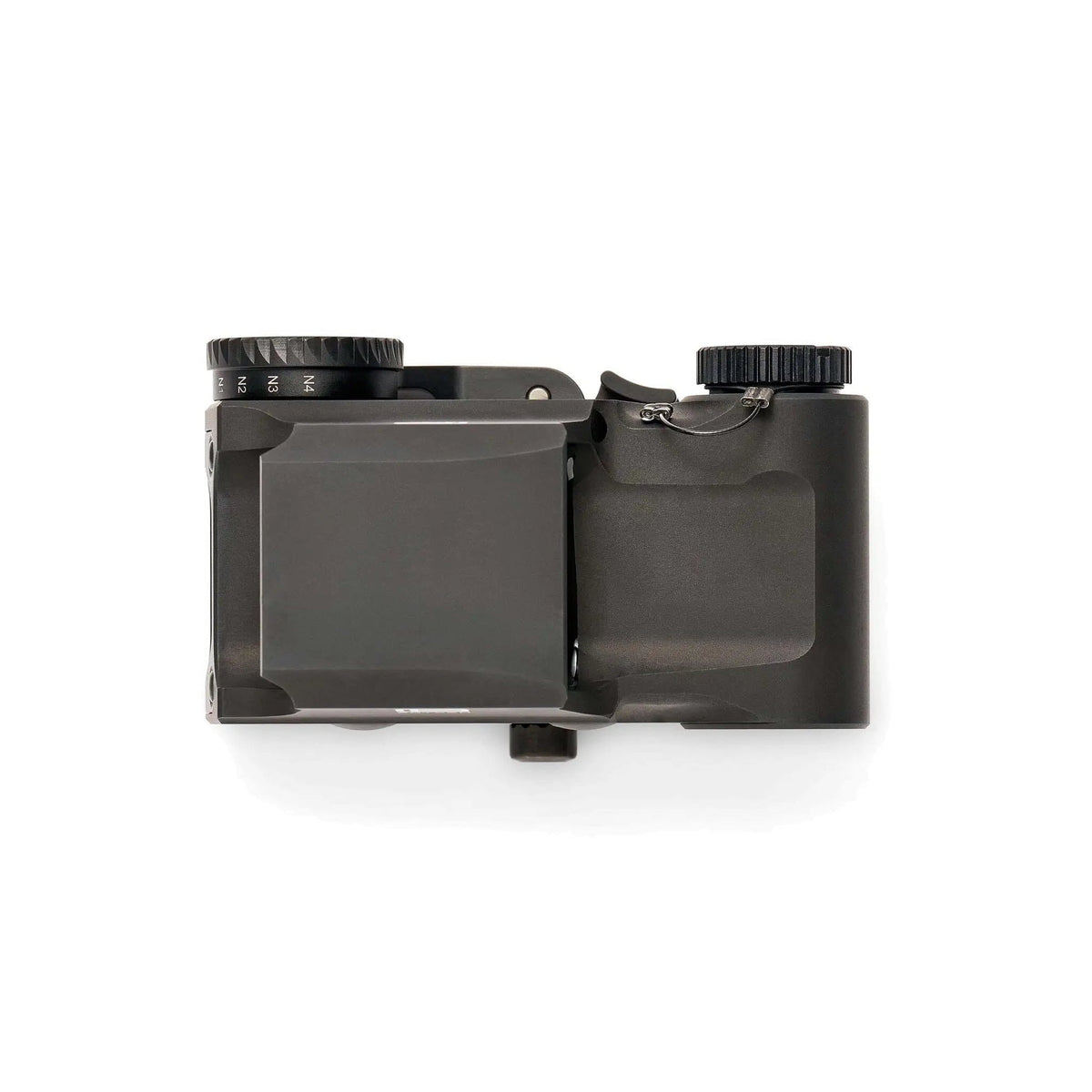 EOTech EXPS3HD-0 holographic weapon sight with a hooded housing waterproof to 33 ft (10 m)