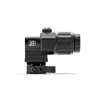 EOTech G33 3x magnifier in black on the Switch-to-Side quick-detach mount for holographic sights