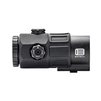 EOTech G45.NM 5x magnifier showing the tool-free windage and elevation adjustment